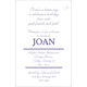 Purple Pansies Die-cut Invitations Image 1 of 2